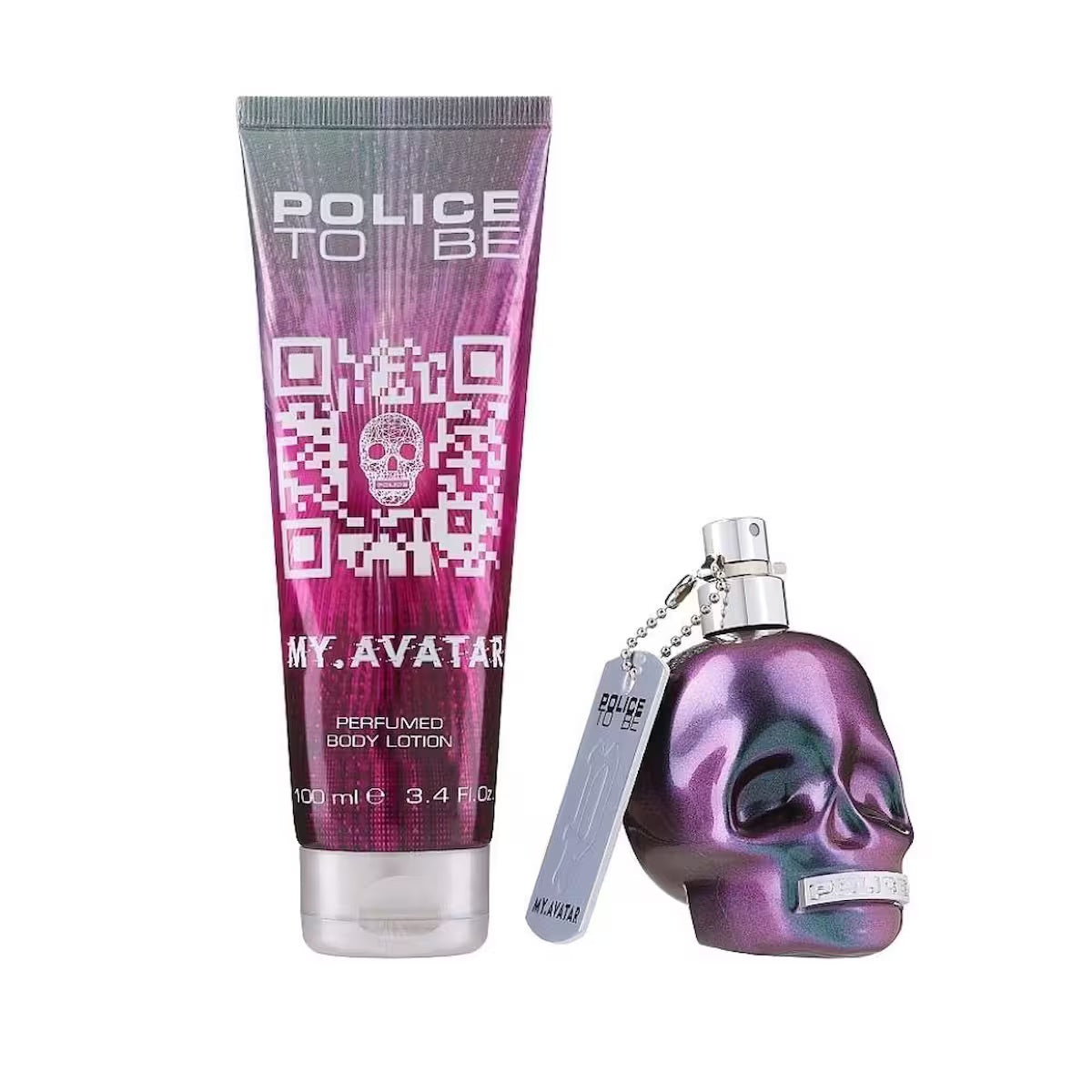Set Police: To Be My Avatar, Hydrating, Body Lotion, 100 ml + To Be My Avatar, Eau De Parfum, For Women, 40 ml - Feel You