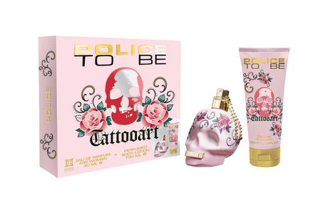 Set Police: To Be Tattooart, Eau De Parfum, For Women, 40 ml + To Be Tattooart, Body Lotion, 100 ml - Feel You