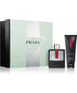 Set Prada: Luna Rossa Carbon, Eau De Toilette, For Men, 50 ml + Luna Rossa Carbon, Revitalized, Shower Gel, Body, 75 ml - Feel You