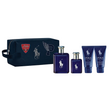 Set Ralph Lauren: Polo Blue, Eau De Toilette, For Men, 125 ml + Polo Blue, Eau De Toilette, For Men, 40 ml + Polo Blue, Shower Gel & Shampoo 2-In-1, 50 ml + Polo Blue, Moisturizing, After-Shave Balm, 50 ml - Feel You