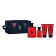 Set Ralph Lauren: Polo Red, Eau De Toilette, For Men, 125 ml + Polo Red, Eau De Toilette, For Men, 40 ml + Polo Red, Moisturizing, After-Shave Balm, 50 ml + Polo Red, Shower Gel & Shampoo 2-In-1, 50 ml - Feel You