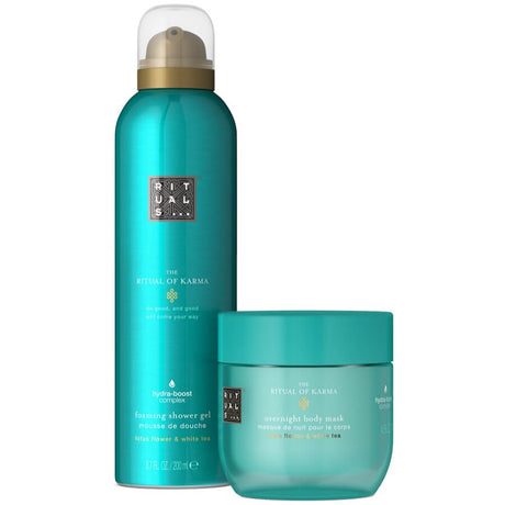 Set Rituals: The Ritual Of Karma, Shower Gel, For All Skin Types, 200 ml + The Ritual Of Karma, Cream Mask, For Face, 125 ml - Feel You