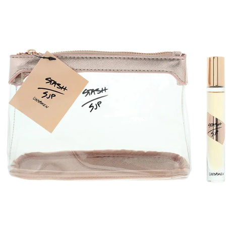 Set Sarah Jessica Parker: Stash SJP Unspoken, Textile Bag, For Women + Stash SJP Unspoken, Eau De Parfum, For Women, 10 ml *Miniature - Feel You