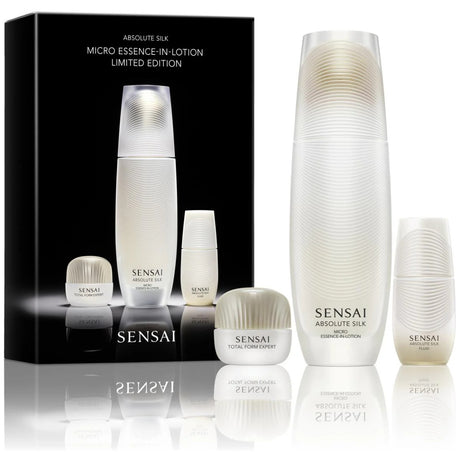 Set Sensai: Absolute Silk, Radiance & Hydration, Essence Lotion, For Face, 125 ml + Absolute Silk, Deep Moisturizing, Fluid, For Face, 16 ml + Total Form Expert, Firming & Lifting, Cream, For Face, 9 ml - Feel You
