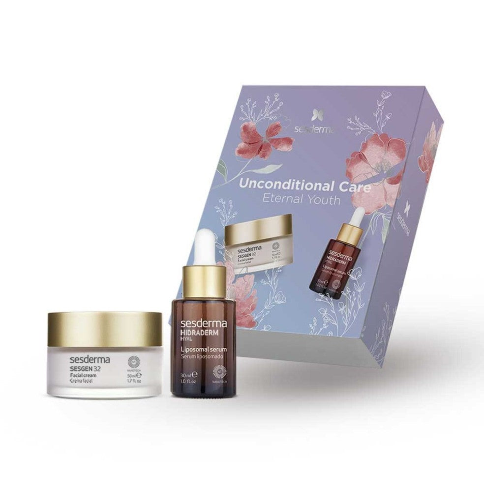 Set Sesderma: Hydraderm Hyal, Deep Hydration, Serum, For Face, 30 ml + Sesgen 32, Deep Hydration, Cream, For Face, 50 ml - Feel You
