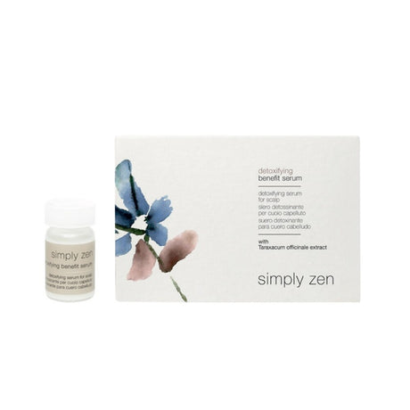 Set, Simply Zen, Detoxifying, Leave In Scalp Treatment Serum, For Detoxing, 12 pcs, 5 ml - Feel You