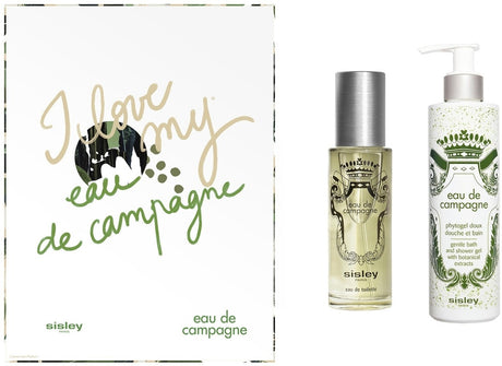 Set Sisley: Eau De Champagne, Moisturizing, Shower Gel, All Skin Types, 250 ml + Eau De Champagne, Eau De Toilette, For Women, 100 ml - Feel You