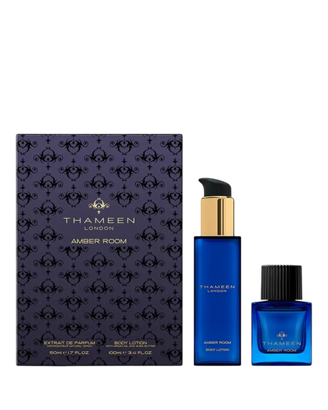 Set Thameen London: Amber Room, Extrait De Parfum, Unisex, 50 ml + Amber Room, Body Lotion, Body, 100 ml - Feel You