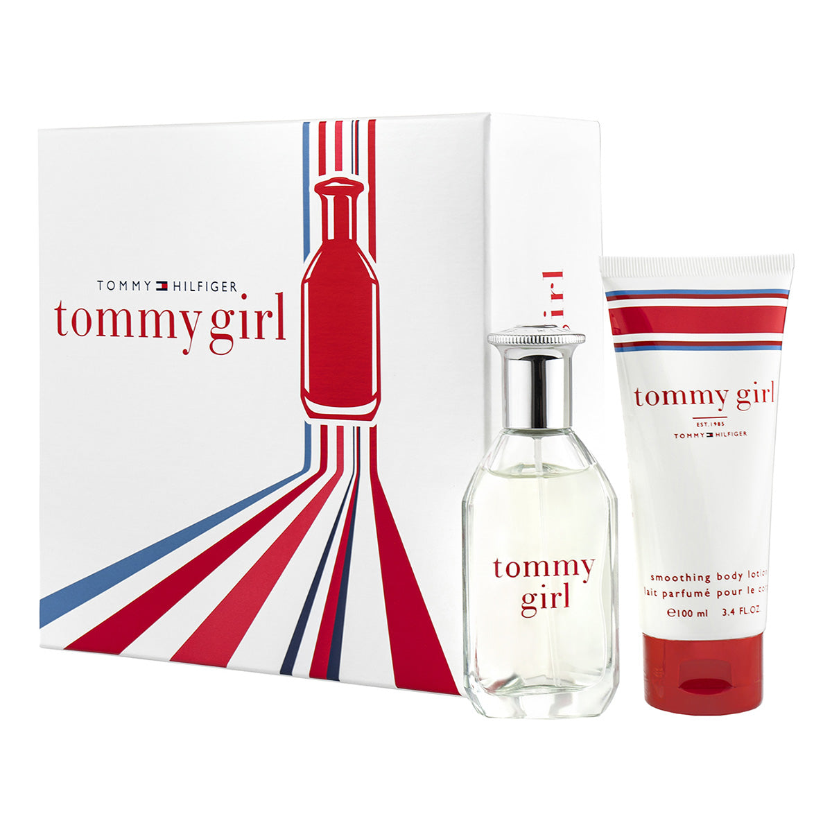 Set Tommy Hilfiger: Tommy Girl, Eau De Toilette, For Women, 50 ml + Tommy Girl, Hydrating, Body Lotion, 100 ml - Feel You