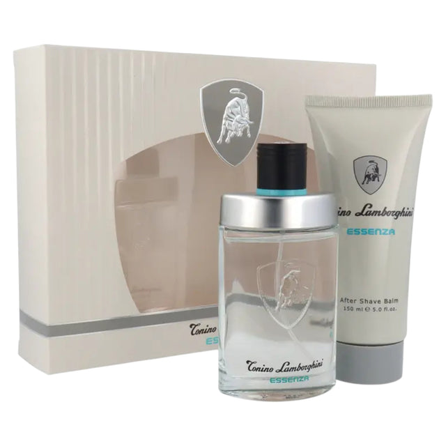 Set Tonino Lamborghini: Essenza, Eau De Toilette, For Men, 75 ml + Essenza, Hydrating, After-Shave Balm, 150 ml - Feel You