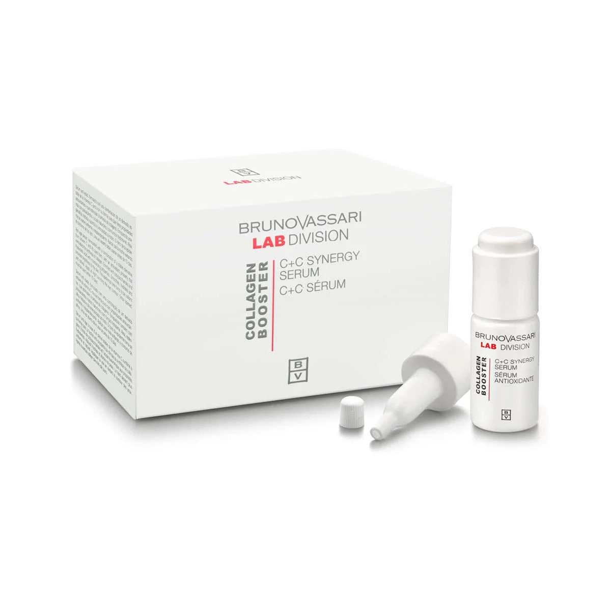 Set Trio, Bruno Vassari, Lab Division, Vitamin C, Anti-Ageing, Ampoules Treatment Serum, For Ageing, For Face, For Women, 3 pcs, 10 ml - Feel You