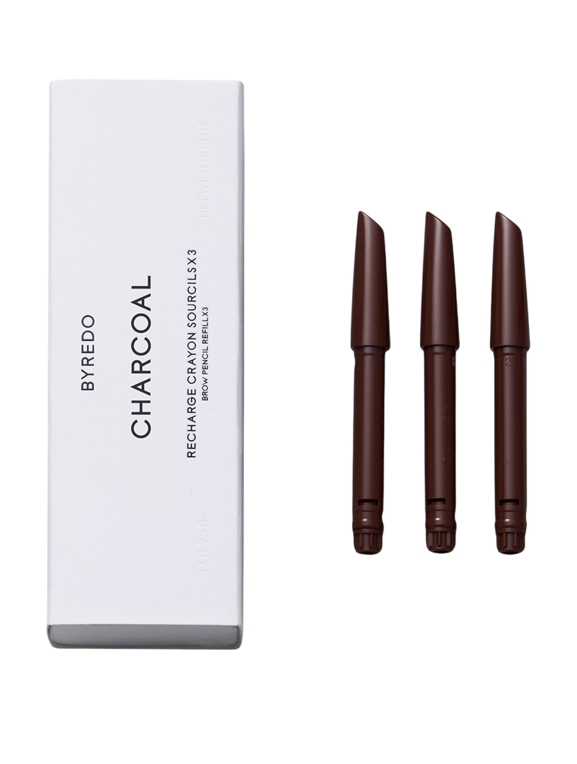 Set Trio, Byredo, All-In-One, Eyebrow Cream Pencil, 04, Charcoal, Refill, 3 pcs, 0.25 g - Feel You