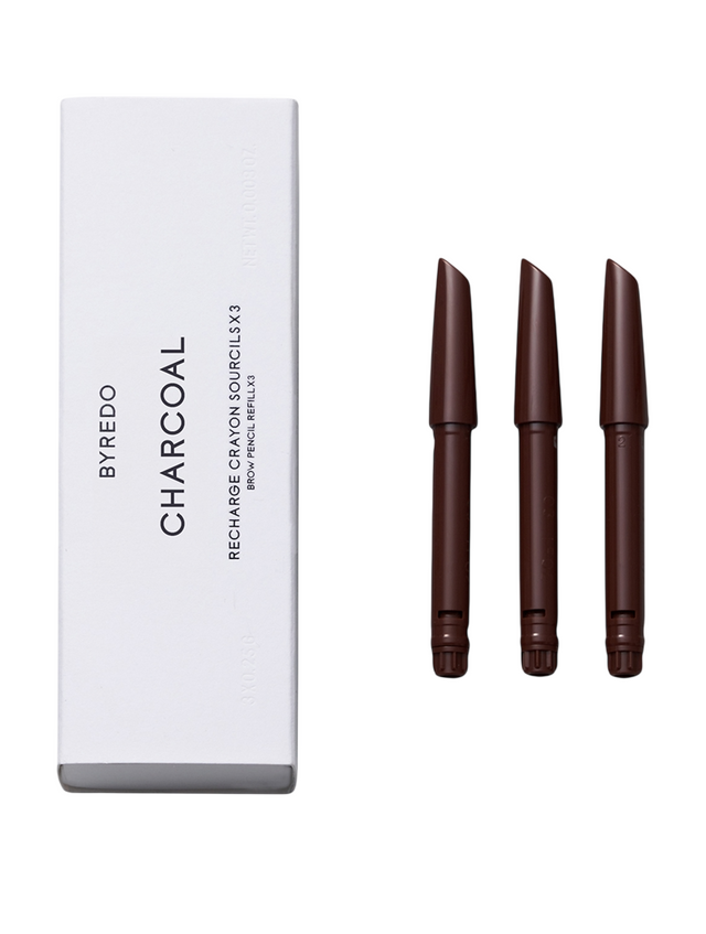 Set Trio, Byredo, All-In-One, Eyebrow Cream Pencil, 04, Charcoal, Refill, 3 pcs, 0.25 g - Feel You