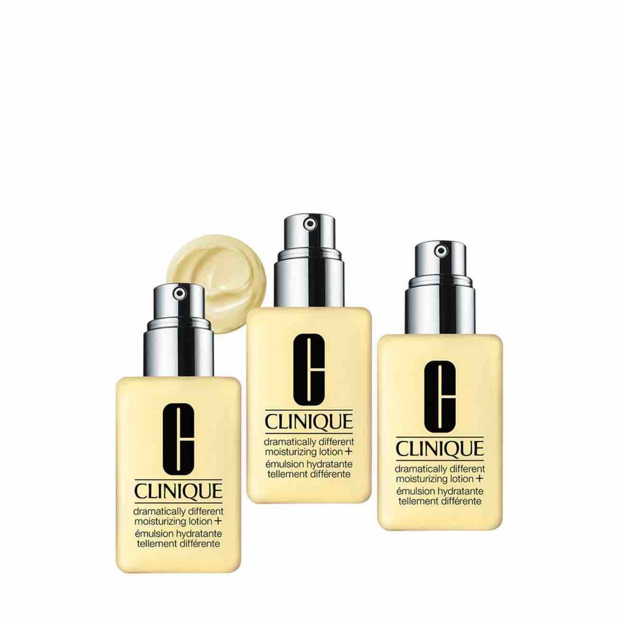 Set Trio, Clinique, Dramatically Different Lotion+, Moisturizing, Day & Night, Lotion, For Face, 3 pcs, 125 ml - Feel You