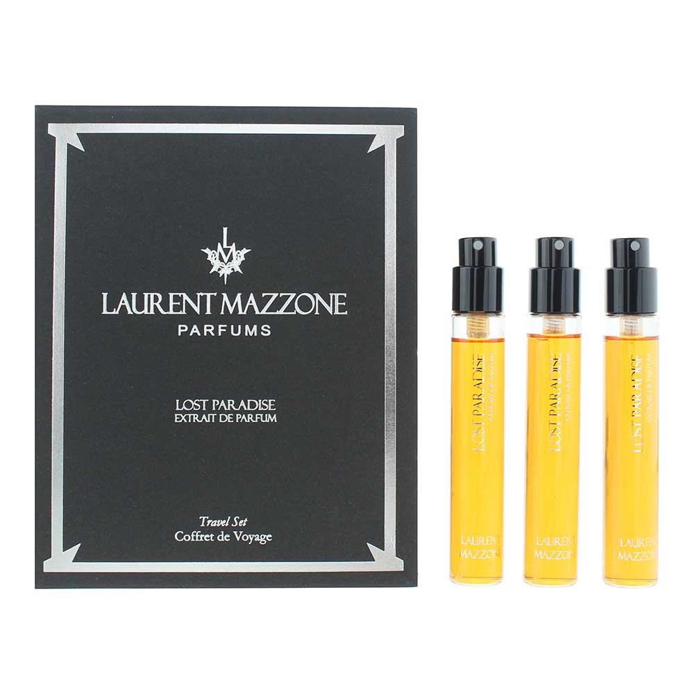 Set Trio, Laurent Mazzone, Lost Paradise, Extrait De Parfum, Unisex, 3 pcs, 15 ml - Feel You