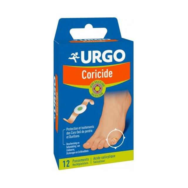 Set, Urgo, Coricide, Anti-Calluses, Local Treatment Patch, For Foot, 12 pcs - Feel You