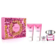 Set Versace: Bright Crystal, Eau De Toilette, For Women, 90 ml + Bright Crystal, Hydrating, Body Lotion, 100 ml + Bright Crystal, Shower Gel, 100 ml + Bright Crystal, Eau De Toilette, For Women, 9 ml *Miniature - Feel You