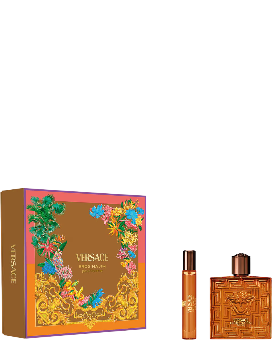 Set Versace: Eros Najim, Eau De Parfum, For Men, 100 ml + Eros Najim, Eau De Parfum, For Men, 10 ml - Feel You