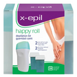 Set X-Epil: Happy Roll, Aloe Vera, Silky Finish, Depilatory Wax, Refill, Body, 2 pcs, 50 ml + Happy Roll, Aloe Vera, Silky Finish, Depilatory Wax, Refillable, Body, 50 ml + X-Epil, Hair Removal Wax Strips, For Legs, 10 pcs - Feel You