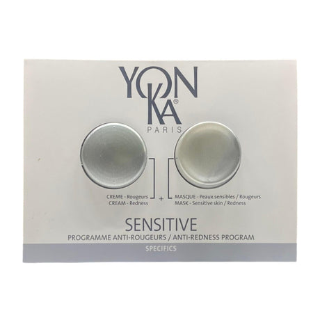 Set YonKa: Sensitive, Cream Mask, For Face, 2 ml *Sample + Sensitive, Anti Rougeurs, Cream, For Face, 1 ml *Sample - Feel You