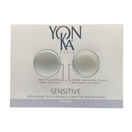 Set YonKa: Sensitive Specifics, Cream Mask, For Face, 2 ml *Sample + Sensitive Specifics, Cream, For Face, 1 ml *Sample - Feel You