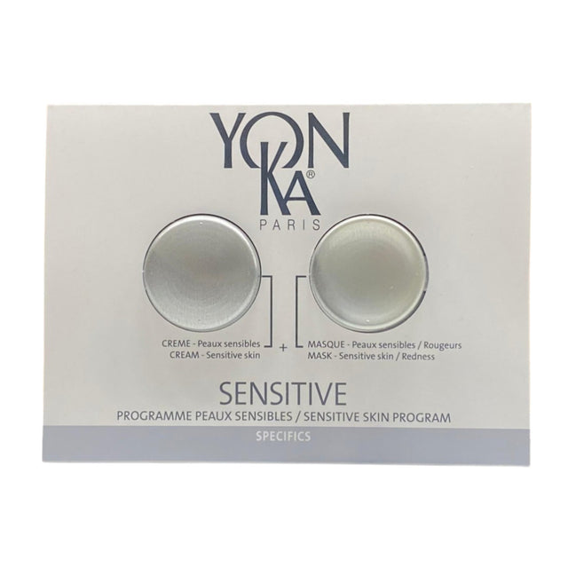 Set YonKa: Sensitive Specifics, Cream Mask, For Face, 2 ml *Sample + Sensitive Specifics, Cream, For Face, 1 ml *Sample - Feel You