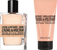 Set Zadig & Voltaire: This Is Her! Vibes Of Freedom, Eau De Parfum, For Women, 50 ml + This Is Her! Vibes Of Freedom, Hydrating, Body Lotion, 50 ml - Feel You