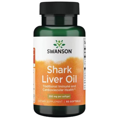 Shark Liver Oil 550 mg 60 Гел капсули - Feel You