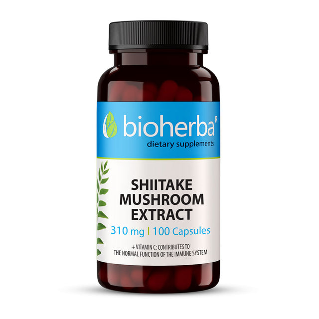 Shiitake Mushroom Extract 310 mg - 100 капсули - Feel You