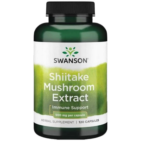 Shiitake Mushroom Extract 500 mg 120 капсули - Feel You