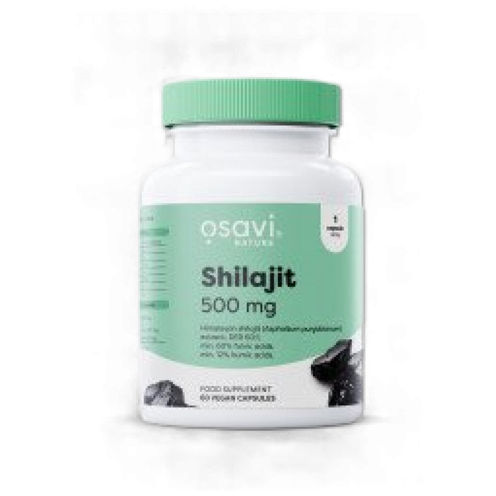 Shilajit 500 mg | 60:1 Extract with 60+% Fulvic Acids - 60 капсули - Feel You