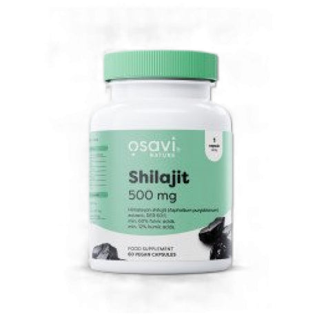 Shilajit 500 mg | 60:1 Extract with 60+% Fulvic Acids - 60 капсули - Feel You