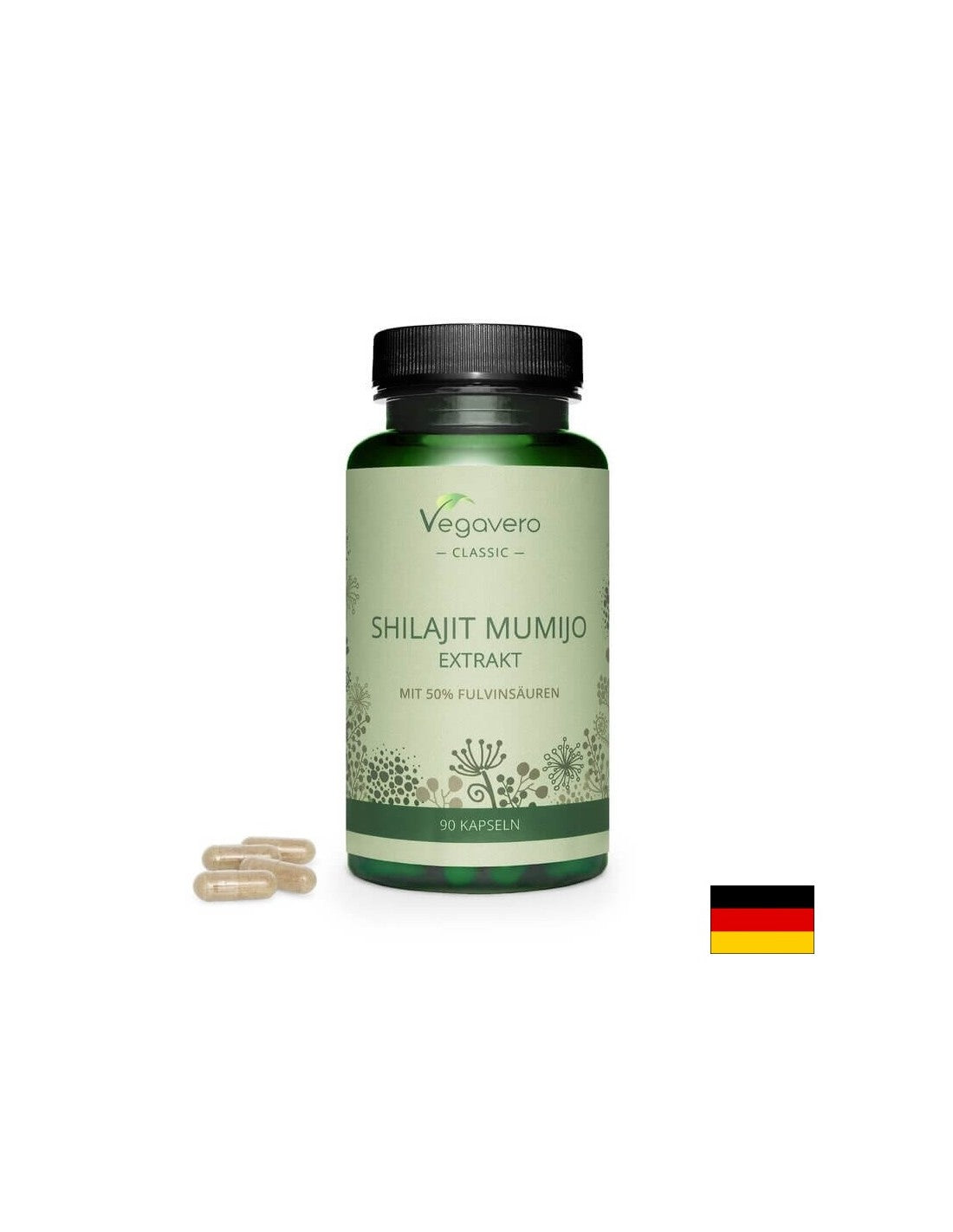 Shilajit Mumijo/ Extract Шилажит (Мумио), 90 капсули, 100% Vegan - Feel You