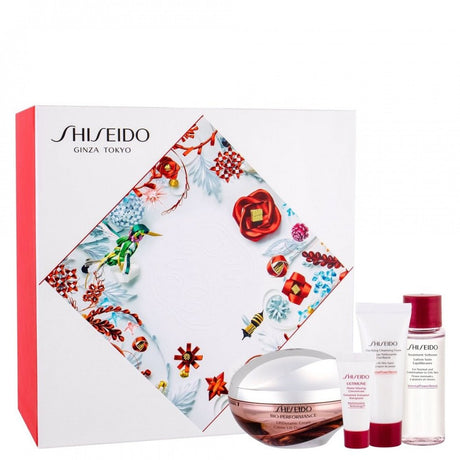 Ginza Tokyo Set Shiseido: Bio-Performance - Liftdynamic, Lifting, Cream, For Face, 50 ml + Benefiance, Cleansing, Cleansing Foam, 15 ml + Bio-Performance, Softening, Lotion, For Face, 30 ml + Ultimune, Antioxidants, Hydrating & Repairing, Day & Night, ... - Feel You
