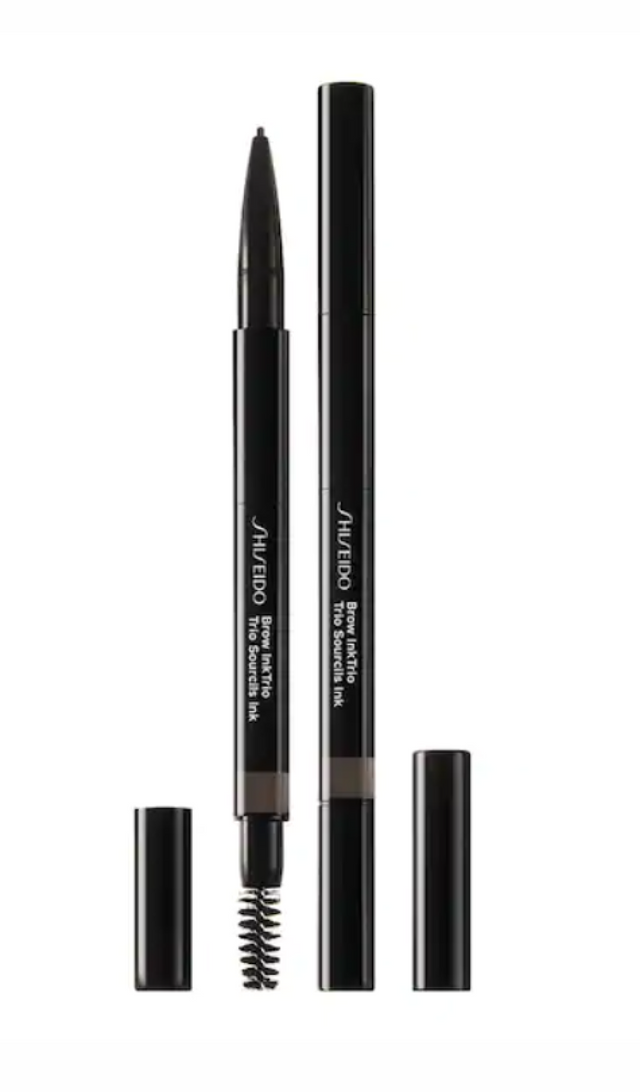 Shiseido, Brow Ink Trio, Eyebrow Cream Pencil & Brush 2-In-1, 03, Deep Brown, 0.31 g *Tester - Feel You
