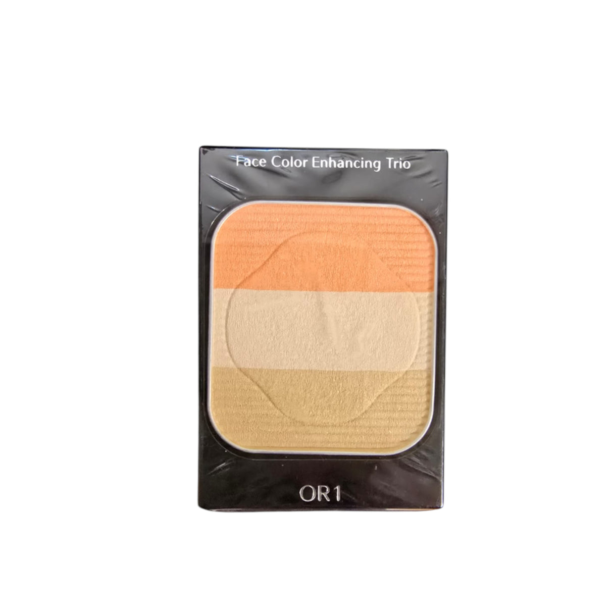 Shiseido, Face Color Enhancing Trio, Non-Comedogenic, Blushing/Sculpting & Harmonizing, Face Palette, Or1, Peach, 3 Shades, 7 g *Tester - Feel You
