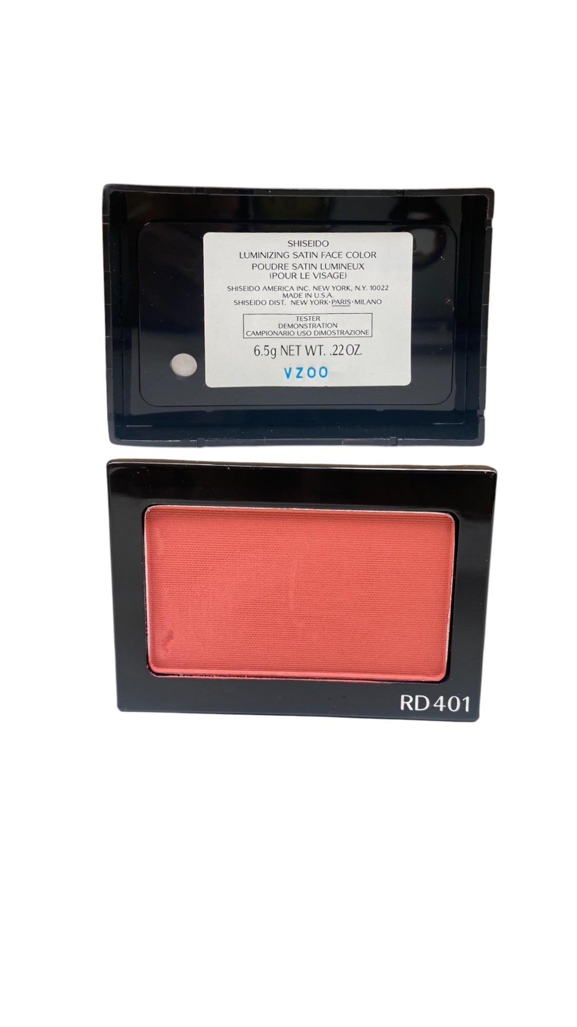 Shiseido, Luminizing Satin, Blush Compact Powder, Rd401, Orchid, 6.5 g *Tester - Feel You