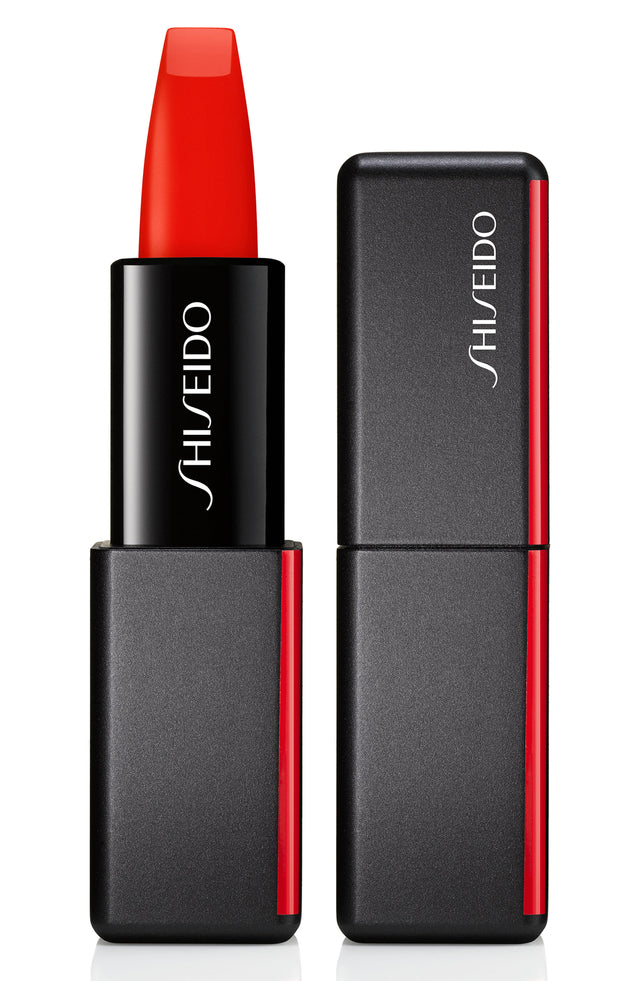 Shiseido, Modern Matte Powder, Matte, Cream Lipstick, 509, Flame, 4 g - Feel You