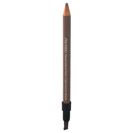 Shiseido, Natural, Double-Ended, Eyebrow Cream Pencil & Brush 2-In-1, BR603, Light Brown, 1.1 g *Tester - Feel You