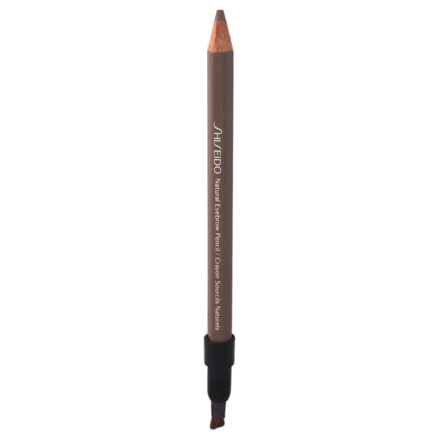 Shiseido, Natural, Double-Ended, Eyebrow Cream Pencil & Brush 2-In-1, BR603, Light Brown, 1.1 g *Tester - Feel You