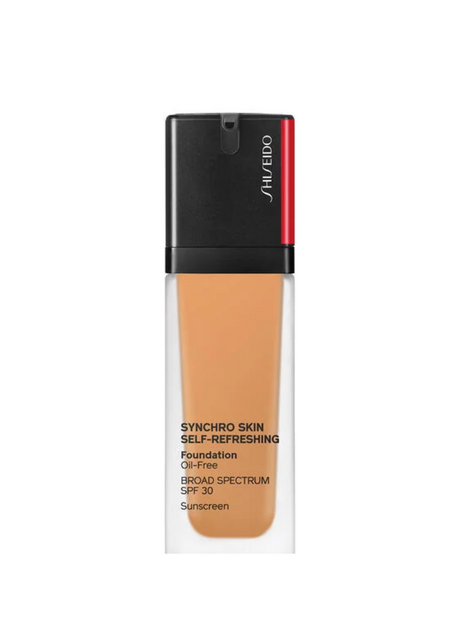 Shiseido, Synchro Skin Self-Refreshing, Oil-Free, Liquid Foundation, 410, Sunstone, SPF 30, 10 ml *Tester - Feel You