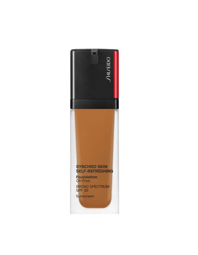 Shiseido, Synchro Skin Self-Refreshing, Oil-Free, Liquid Foundation, 440, Amber, SPF 30, 10 ml *Tester - Feel You