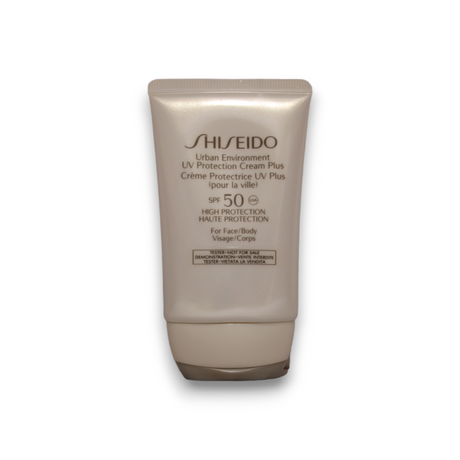 Shiseido, Urban Environment, UV Protection, Sunscreen Cream, For Face & Body, SPF 50, 50 ml *Tester - Feel You