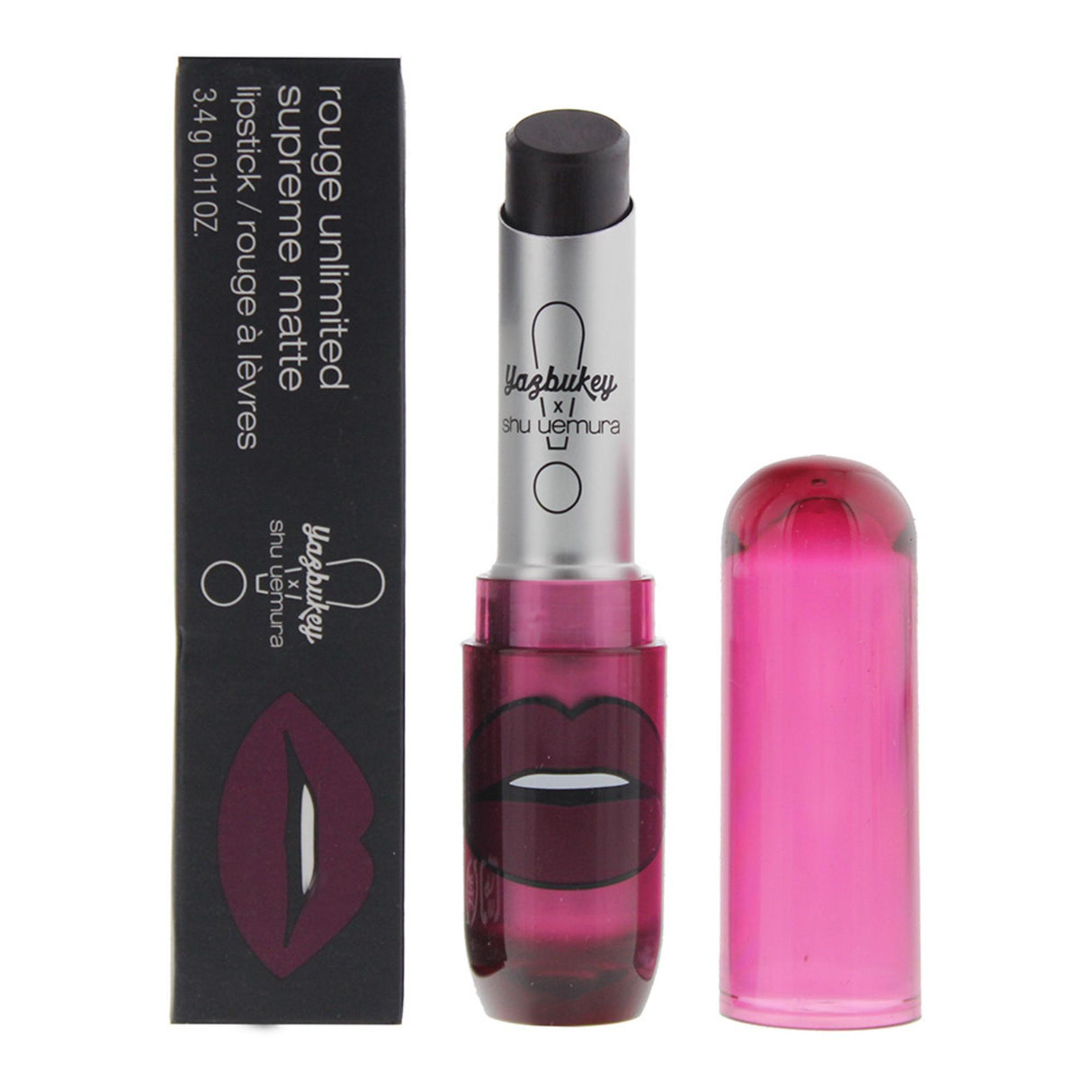 Shu Uemura, Rouge Unlimited, Cream Lipstick, Grape Jam, 3.4 g - Feel You