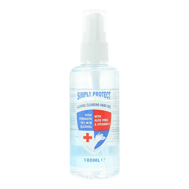 Simply Protect, Simply Protect, Alcohol, Anti-Bacterial, Hand Gel, 100 ml - Feel You