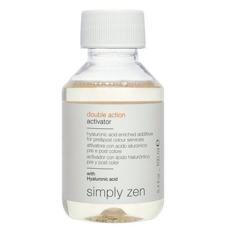 Simply Zen, Double Action, Hyaluronic Acid, Leave-In Scalp Treatment Lotion, For Colour Protection, 100 ml - Feel You