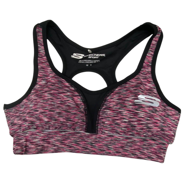 Skechers, Erinlined, Sports Women Synthetic Bra, Magenta, For Women, Size 10 - Feel You