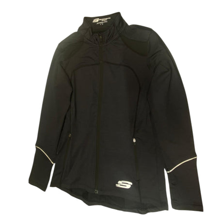 Skechers, Leia Mari, Sports Women Synthetic Jacket, Black, Size 12 - Feel You