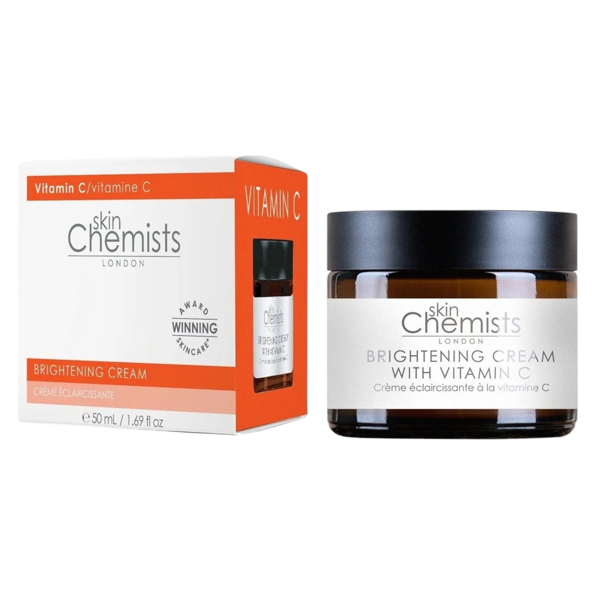 Skin Chemists, Brightening Cream, Vitamin C, Brightening, Cream, For Face, 50 ml - Feel You