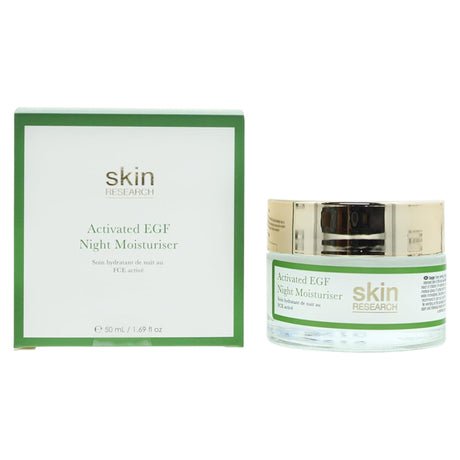 Skin Research, Advanced Epidermal Growth Factor, Hydrating, At Night, Cream, For Face, 50 ml - Feel You